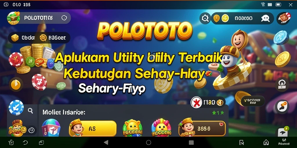 Tampilan antarmuka POLOTOTO yang ramah pengguna untuk aktivitas sehari-hari.