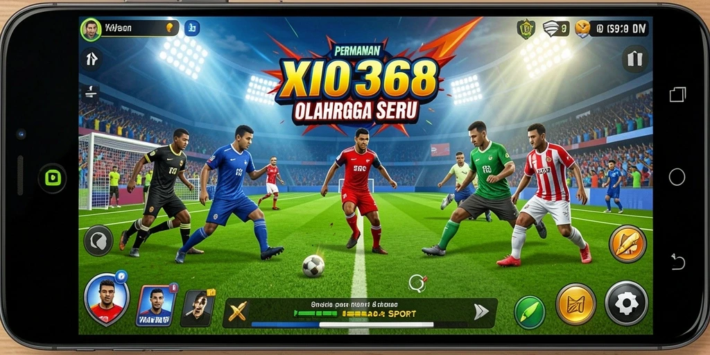 Tampilan gameplay seru di XO368 saat bertanding.